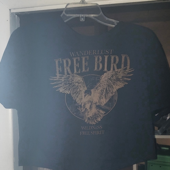Rock band crop Freebird t-Shirt S-L - Picture 2 of 3